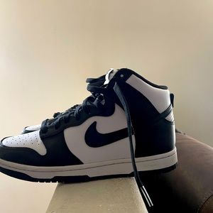 High Top Panda Dunks